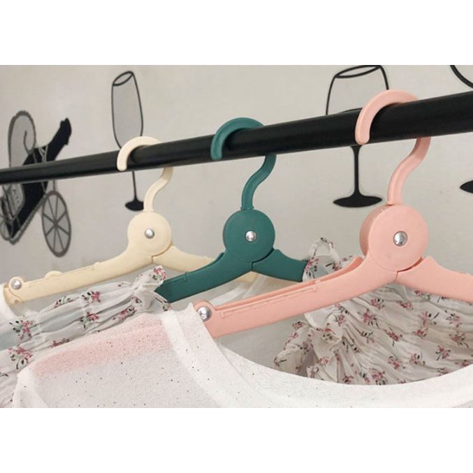 Móc Treo Quần Áo Gấp Gọn Đa Năng Phong Cách Bắc Âu