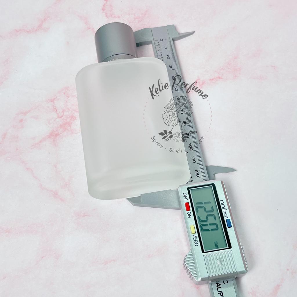 [HCM] Chai Chiết Nước Hoa Thủy Tinh 30ml, 50ml, 100ml kiểu Gio Trắng thân đục, thủy tinh dày dặn.