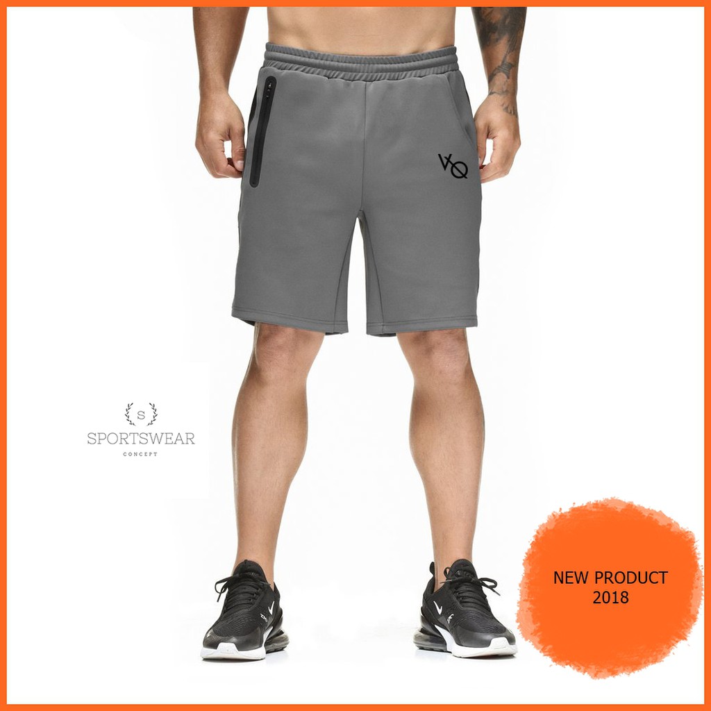 Quần tập gym thể thao short SilverPlus® Pro Antibacterial Vanquish Fitness Sportswear Concep thoải mái khô thoáng
