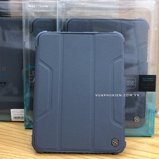 Bao da Nillkin cho iPad Mini 6 2021 hàng cao cấp chống sốc bảo vệ camera