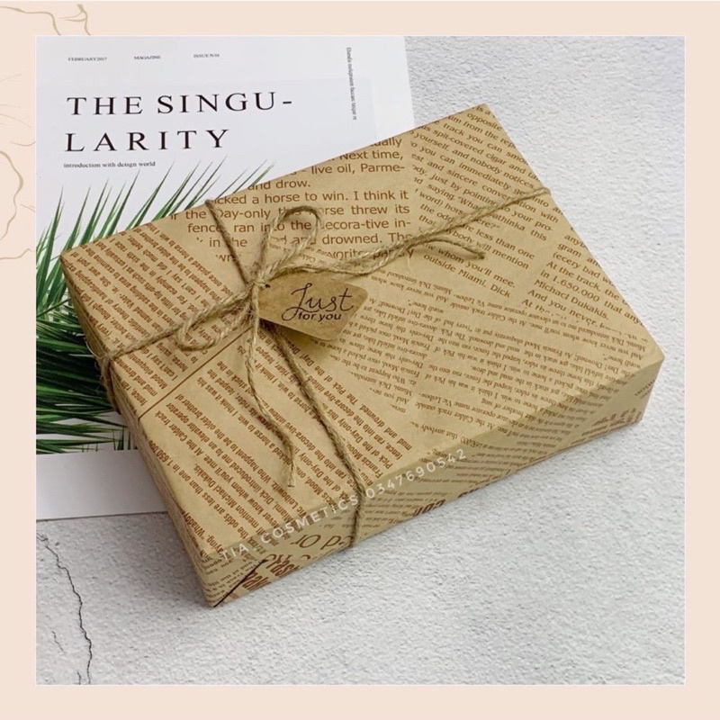 Giấy gói quà - Giấy báo
