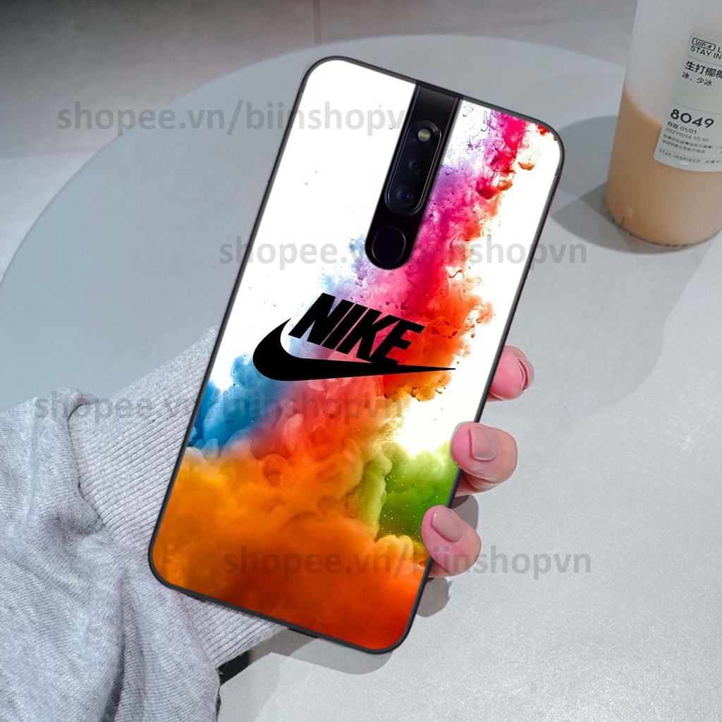 Ốp Oppo F11 / F11 Pro in hình thương hiệu nhiều màu sắc thể thao cá tính thời trang