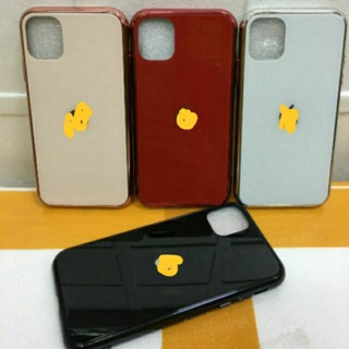 Ốp Lưng Iphone 11/11 pro/pro max Mặt Kính Viền dẻo chống sốc