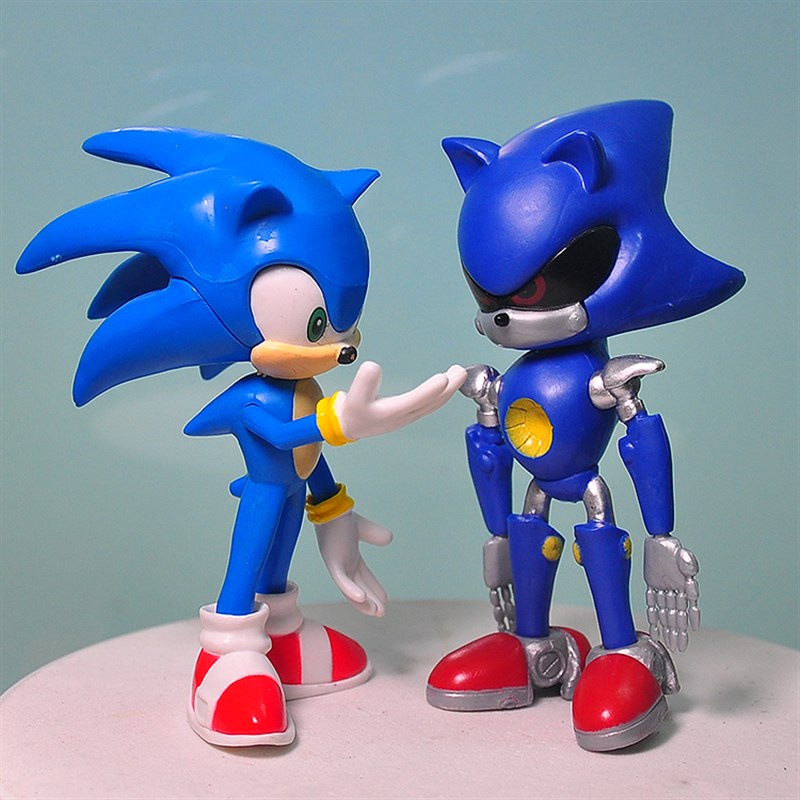 Set 10 Mô Hình Nhân Vật Sonic The Hedgehog 2 15cm