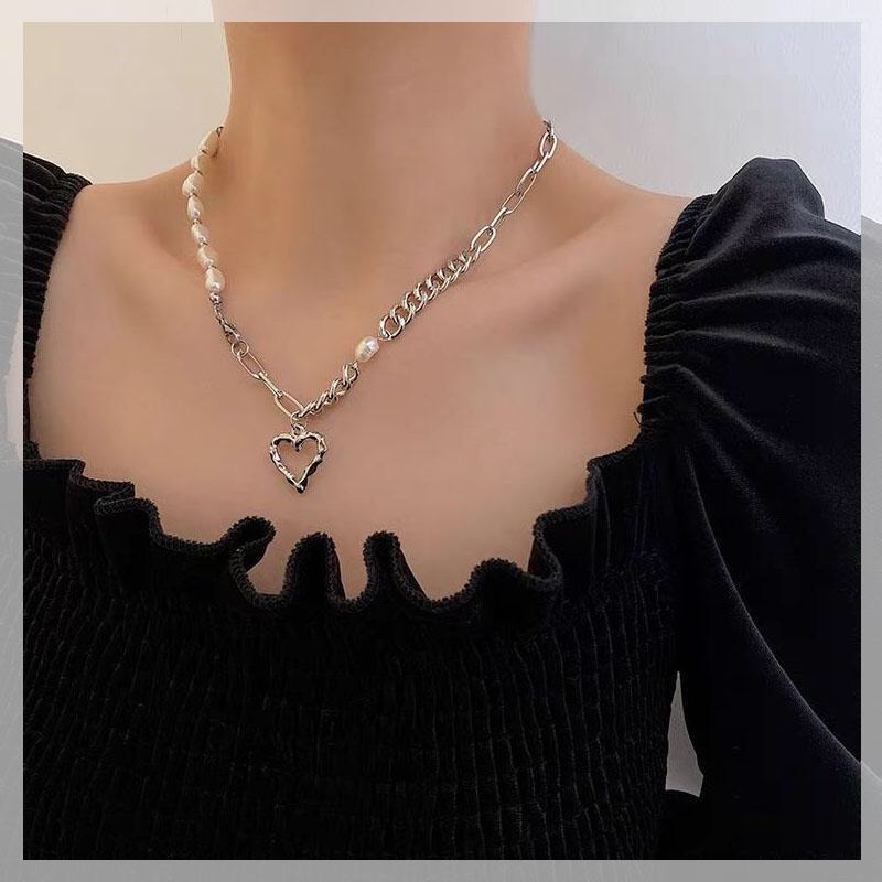Vòng cổ tình yêu thiết kế nhẹ nhàng Hàn Quốc pk28