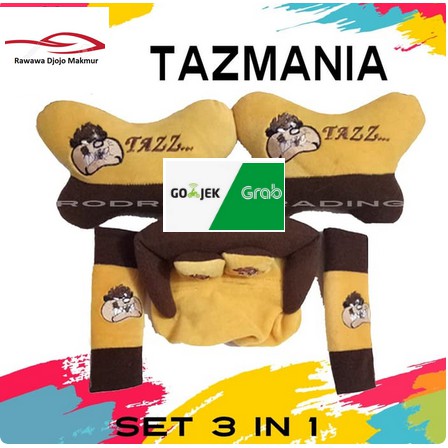 Gối Tựa Lưng 3 Trong 1 Cho Xe Hơi Tasmania Tazmania