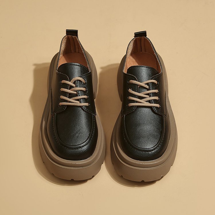 Giày oxford nữ đế độn 6cm tăng chiều cao phong cách ulzzang girl Hàn Quốc cực Hot TH-90