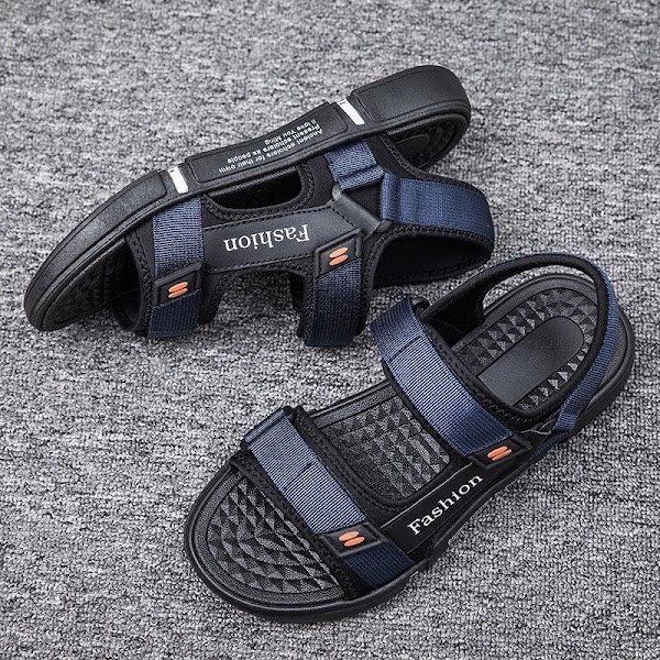 Dép sandal Fashion 2 quai cực cá tính, vải thoáng khí - Dép xăng đan nam cực đẹp