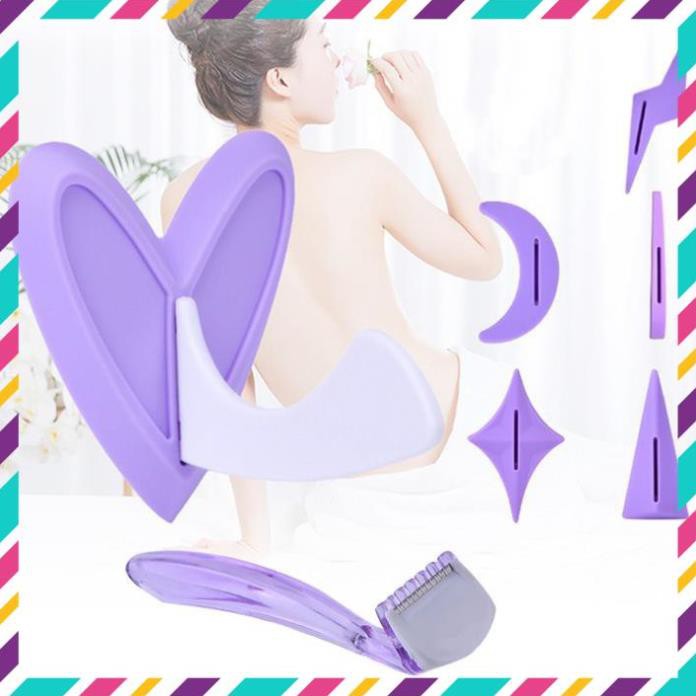 Dụng Cụ Cắt Cạo Tỉa Lông Vùng Kín Nghệ Thuật Cho Cô Bé Nhiều Hình Dạng Lựa Chọn