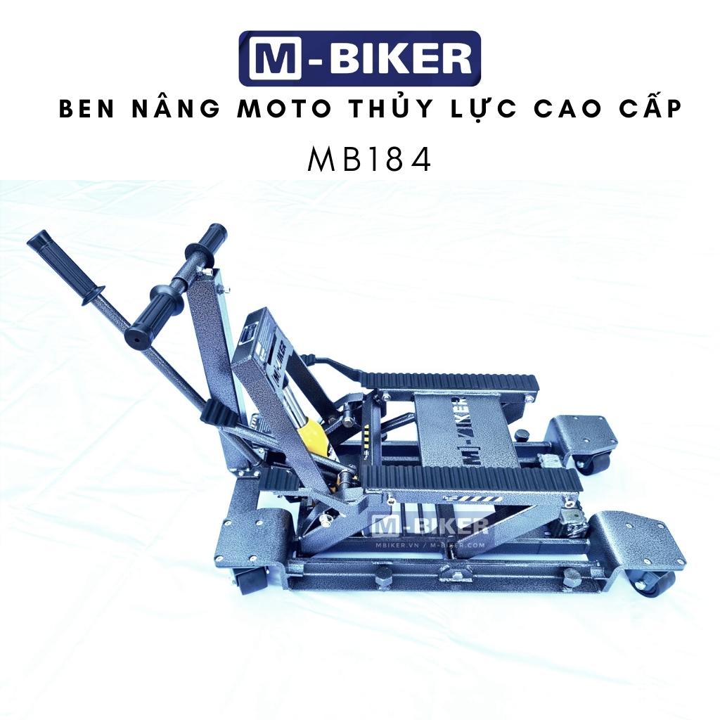 Ben nâng xe moto thủy lực di chuyển cho xe Harley davidson, Triumph, Cruiser, classic, Mbiker MB184