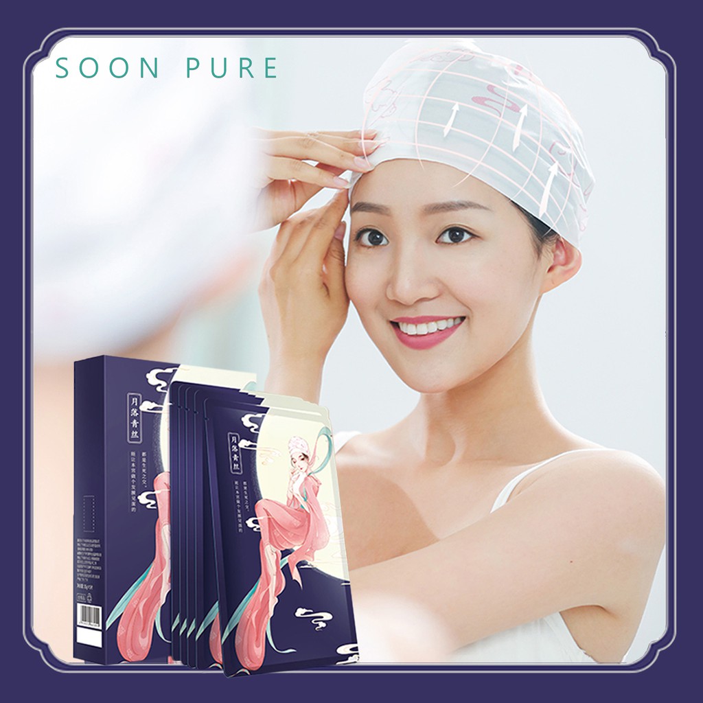 MẶT NẠ Ủ TÓC SOONPURE SPA HẤP DẦU DƯỠNG TÓC VỚI THÀNH PHẦN THIÊN NHIÊN 5 miếng  SC100 | BigBuy360 - bigbuy360.vn