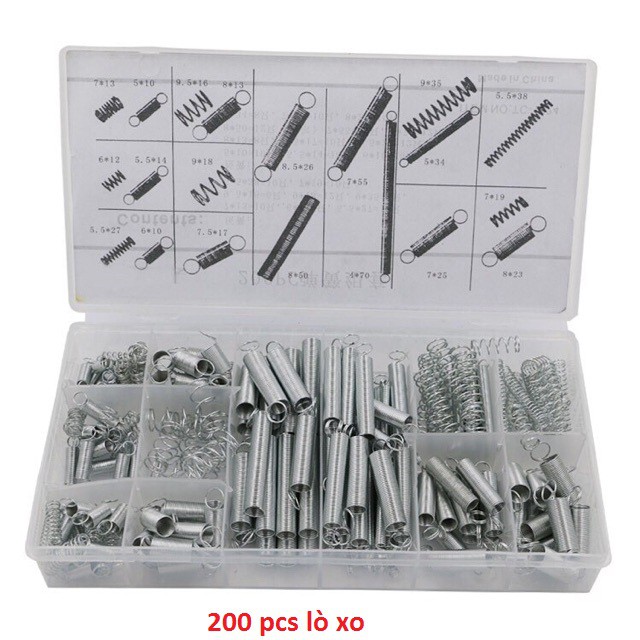 Bộ 200 cái lò xo