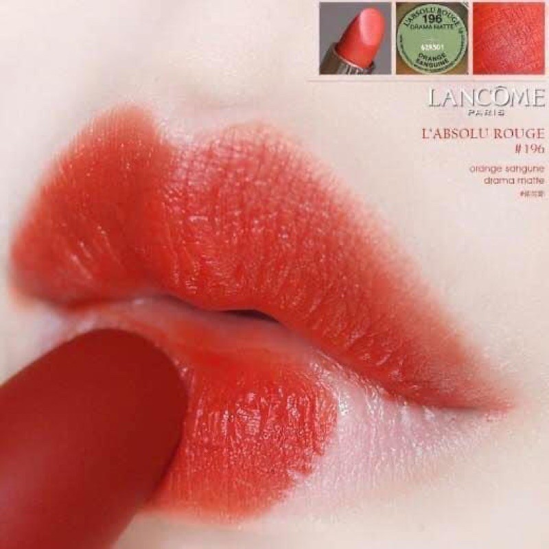 Son lì Lancome Drama Matte 134 - 196