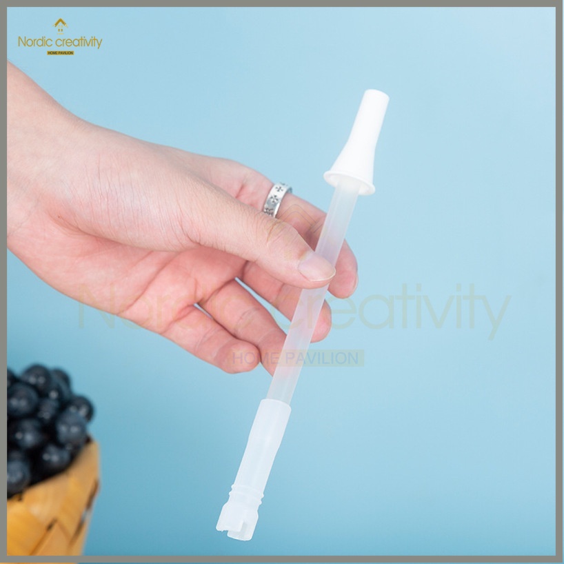 Ống Hút Bằng Silicone Dung Tích 1.3L / 2L 600ml  Ống Hút Thay Thế Cho Bình Nước Tiện Dụng Tương thích với tất cả các chai nước có ống hút