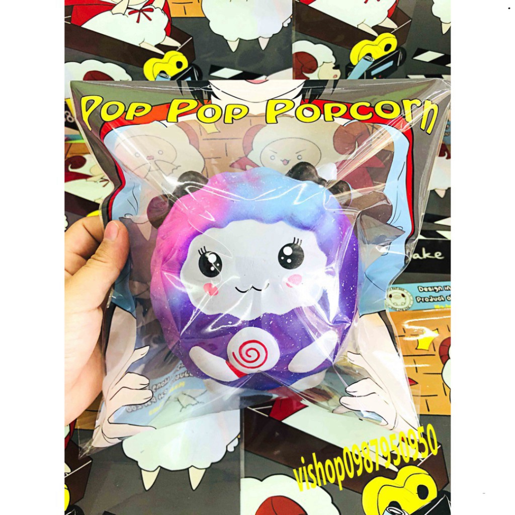 ĐỒ CHƠI SQUISHY CỪU GALAXY MẠP Ú ÔM KẸO MÚT mã SXJ74 O(ngẫu nhiên)