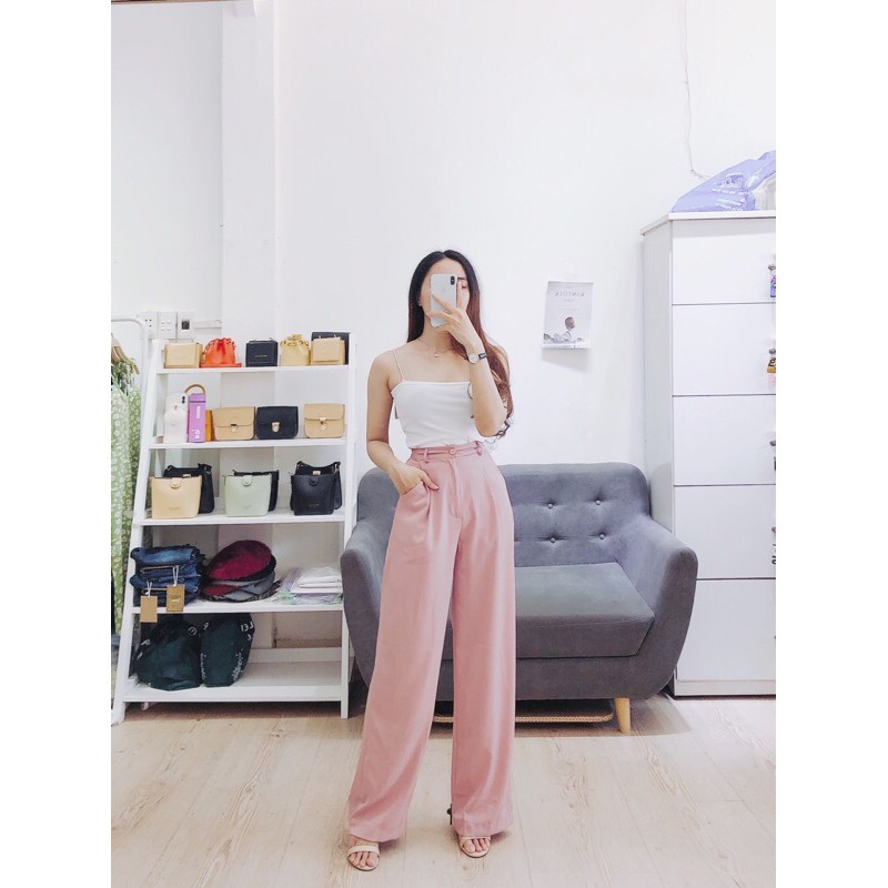 Quần suôn culottes