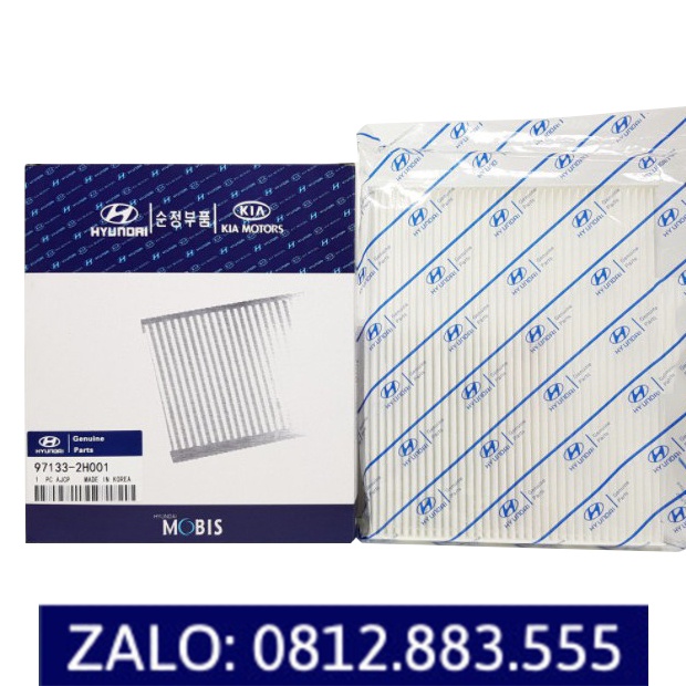 [Sỉ-Lẻ] Lọc gió điều hòa, máy lạnh xe K3(12-16), Cerato(16-18),Elantra(11-15), Avante, Creta, Rondo,Verna(Mã:971332H001)