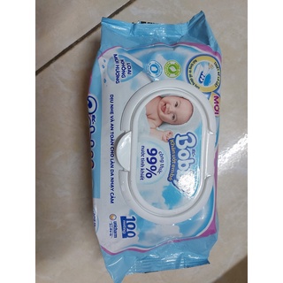 combo 6 GÓI KHĂN ƯỚT BOBBY 100 miếng
