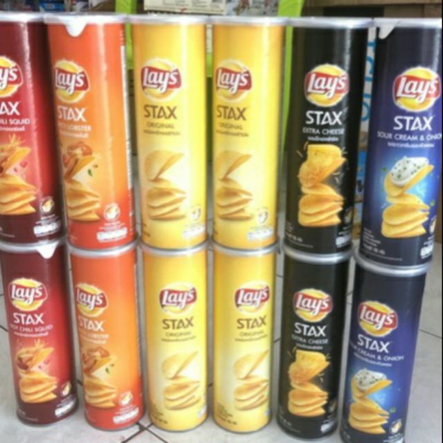 Bánh Snack khoai tây lon Lays