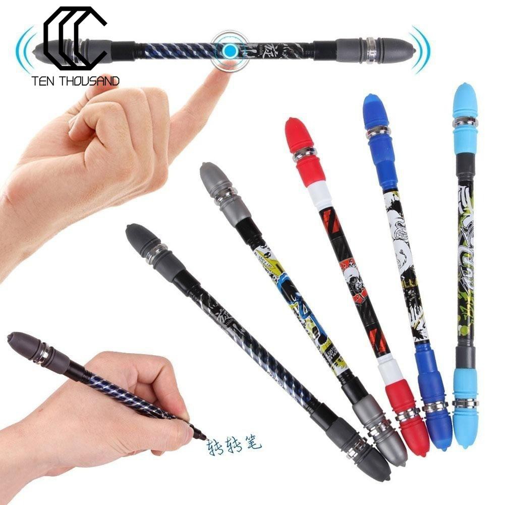 Bút mực 2 đầu cân bằng tiện lợi chơi quay bút 22cm