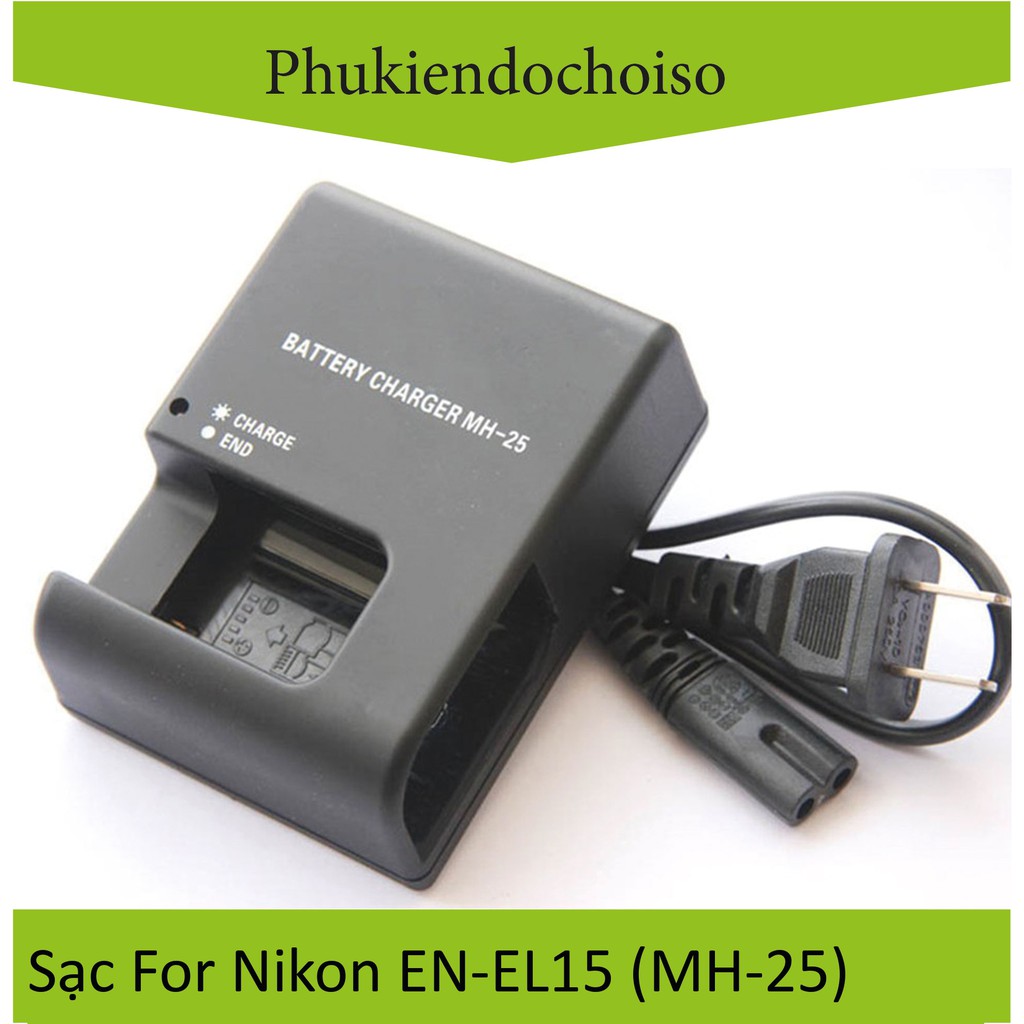 Sạc thay thế sạc máy ảnh Nikon EN-EL15