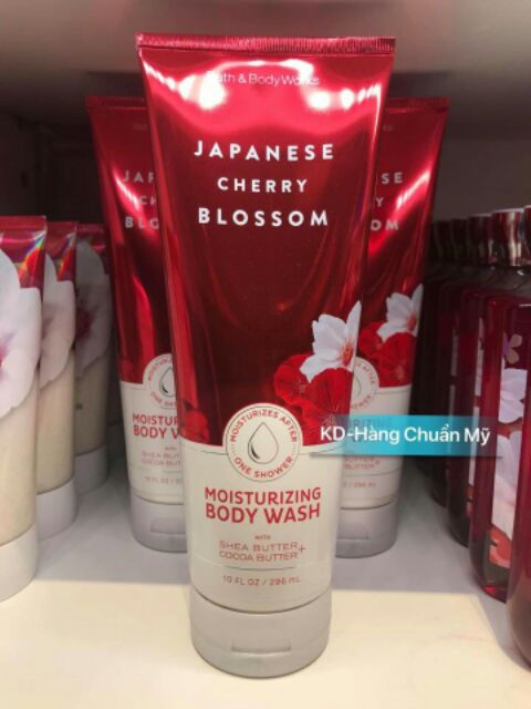 Kem dưỡng thể Body & Bath(Ultra Shea) - Japanese Cherry Blossom 296g