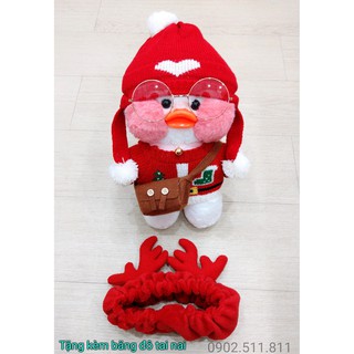 [SẴN HÀNG FULL HỘP] Vịt Vàng Má Hồng Lalafanfan Cafemini Môi Trề Siêu Dễ Thương (Size 30cm) Mẫu 28