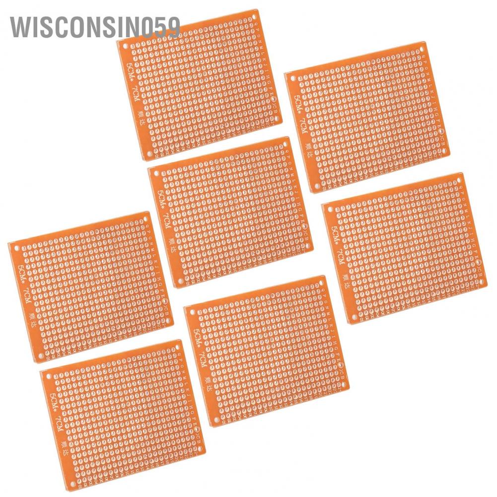 Wisconsin059 20Pcs Prototype Board Insulated High Temperature Resistant Good Electrical Performance Universal DIY Circuit