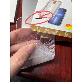 Kính Cường Lực Wiwu Ivista Super Hardness Chịu Lực Gấp 10 Lần, Full Clear kèm khung trợ dán - Hàng Chính Hãng