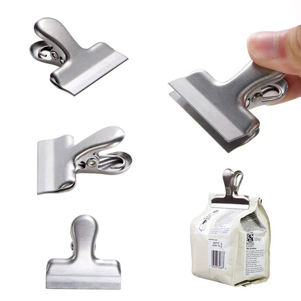 Kẹp Miệng Túi Bảo Quản Thực Phẩm Bằng Thép Không Gỉ