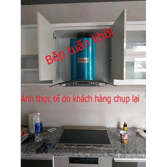  Máy hút mùi Sunhouse Mama MM6707 -70cm lực hút 1100m3/h tặng 1.8m ống thoát khí giảm ồn