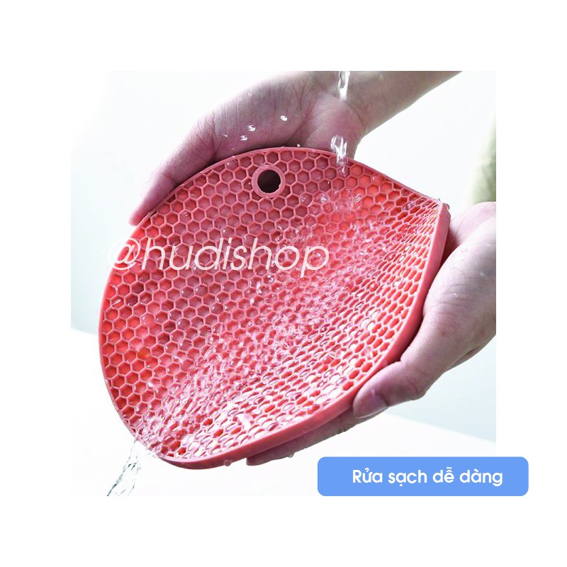 Miếng Lót Nồi Chống Nóng Bằng Silicol Miếng Lót Nóng Silicol Miếng Lót Bảo Vệ Mặt Bàn, Chống Bám Bẩn Hudishop GD408 | BigBuy360 - bigbuy360.vn