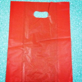 Túi bóng hộp màu đỏ (1 kg) nhận in logo trên túi