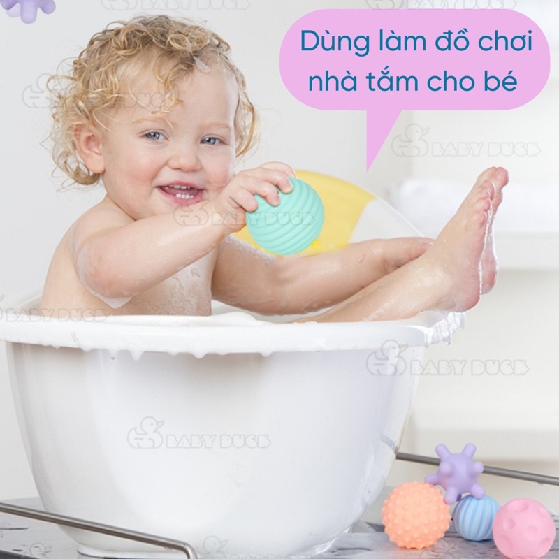 Set 6 bóng CHÚT CHÍT cảm nhận giác quan cho bé