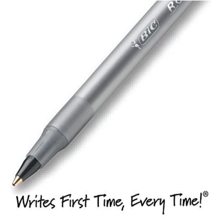 Bút bi BIC Round Stic Xtra Life Ballpoint Pen, nét bút 1.0mm