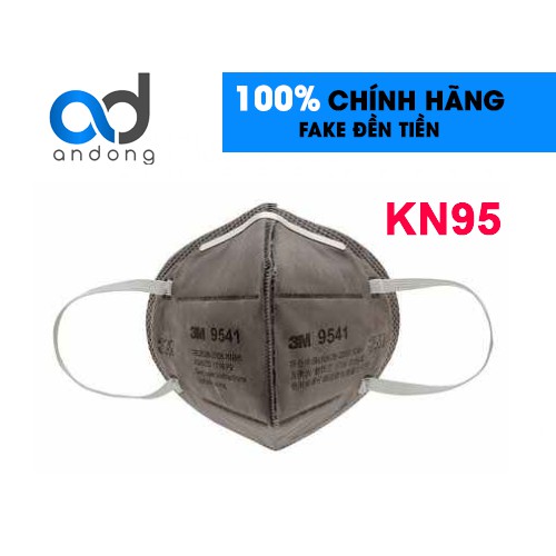 1 Chiếc Khẩu trang than hoạt tính 3M 9541 KN95 AS/ANZS P2