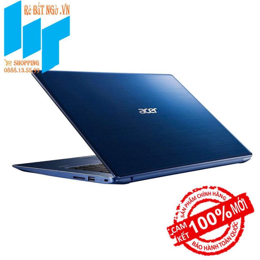 Laptop Acer Swift 3 SF315-51-54H0 NX.GSKSV.004 15.6 inch FHD_i5-8250U_4GB_1TB HDD_UHD 620_Win10_2.1 kg