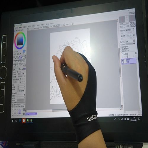 2021WACOM bảng vẽ tay máy tính bảng vẽ màn hình đặc biệt màn hình vẽ tay màn hình kỹ thuật số hai ngón tay chống bám bẩn