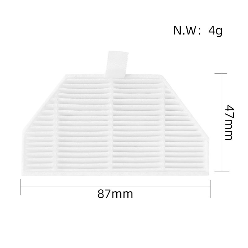 Roidmi EVA SDJ06RM vải lau + bộ lọc + chổi bên + túi đựng bụi