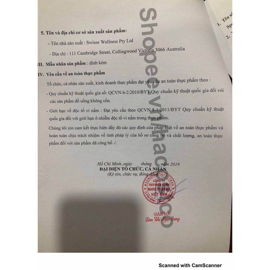 Nước diệp lục Swisse Chlorophyll 500ml | Thế Giới Skin Care