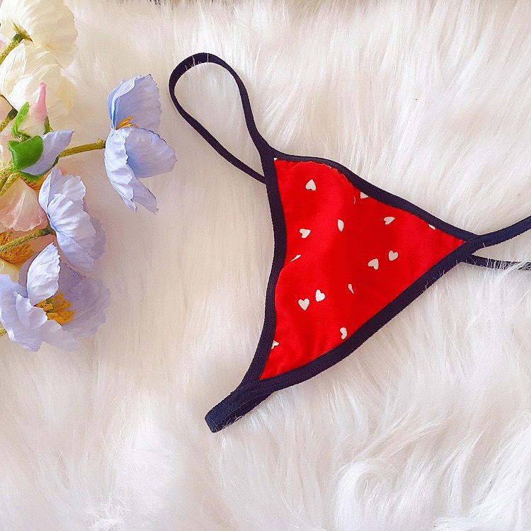 CK054 - QUẦN LÓT COTTON TRÁI TIM NỮ SEXY - CHÍP LỌT KHE SU GỢI CẢM - KELLY WANG