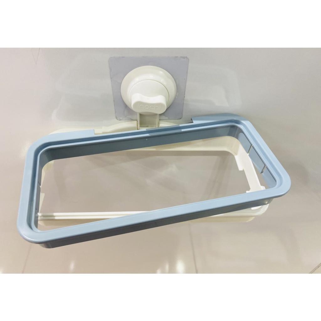 Kệ treo túi rác Hiro hàng xuất Nhật, thiết kế thông minh, nhựa nguyên sinh treo từ 2,5kg đến 3kg