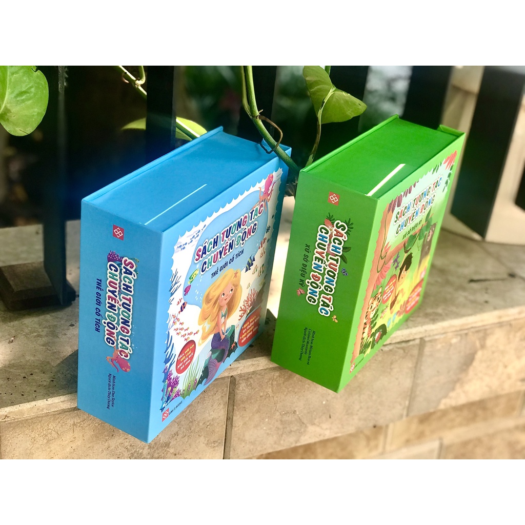 SÁCH - Xứ sở diệu kỳ (Hộp 2 -3 tập - Tương tác chuyển động)