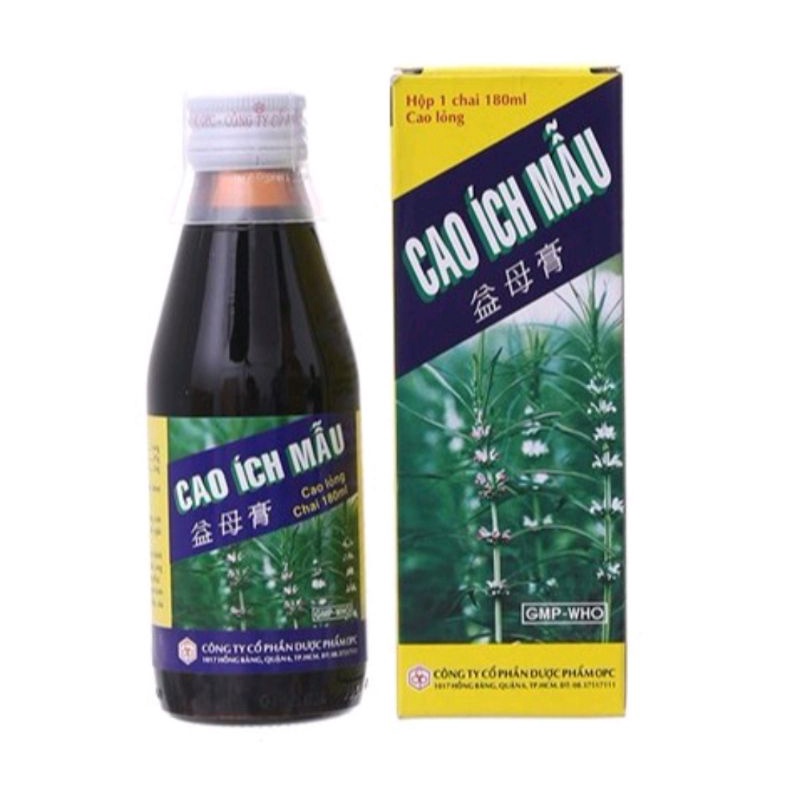 Cao ích mẫu OPC ( chai 100ml, chai 180ml )