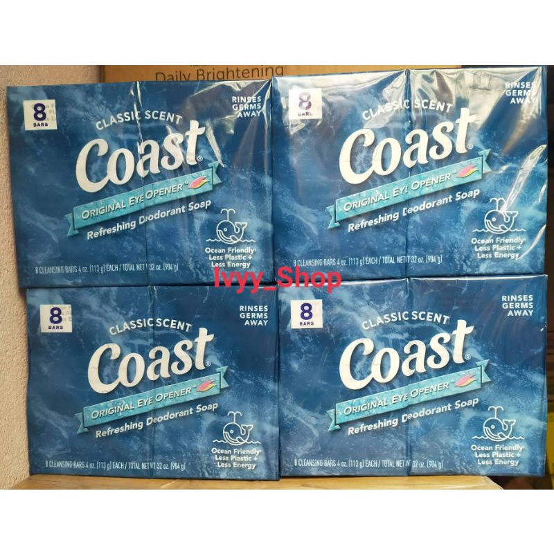 XÀ BÔNG CỤC COAST HÀNG MỸ 113g