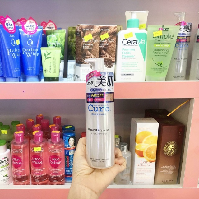 Tẩy Da Chết Cure sáng da dành cho da dầu mụn ( kèm Bill )