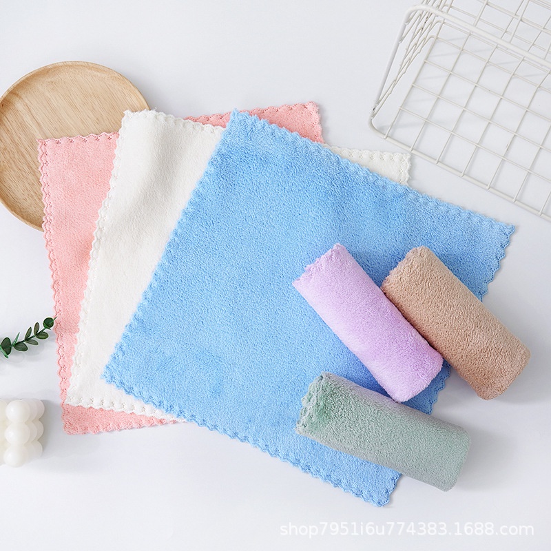 Khăn lau bếp đa năng HOMEK, khăn lau siêu thấm microfiber, khăn lau xe ô tô