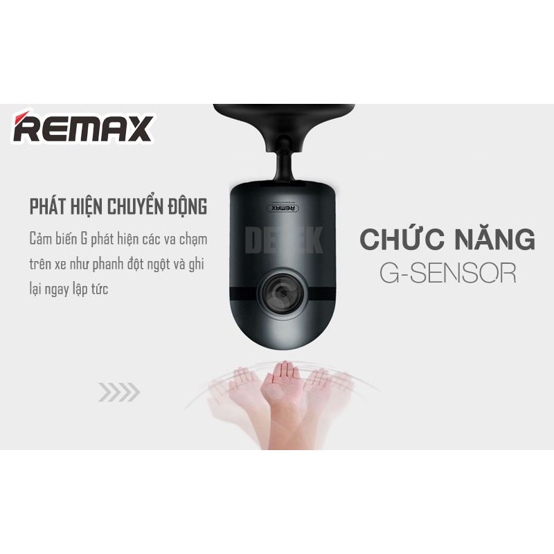 Camera Hành Trình Remax CX-04 Xe Ô tô kết nối wifi với Smartphone | CX 04 | CX04