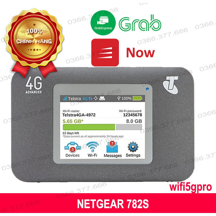 Bộ Phát Wifi 4G Netgear 782S Trải Nghiệm Tốc Độ 4G Siêu Nhanh Pin Trâu