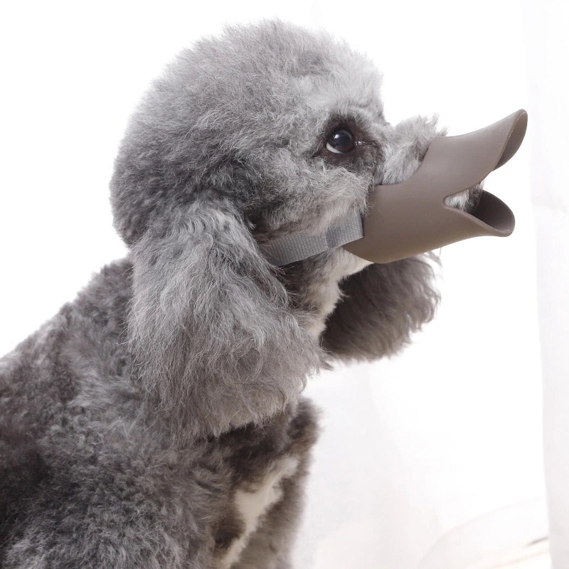 Mõm cho chó Mõm vịt dễ thương Mặt nạ cho chó Mõm Petty Chống vết cắn Ngừng sủa Con chó lớn nhỏ Miệng Mõm cho chó cưng Phụ kiện cho chó cưng